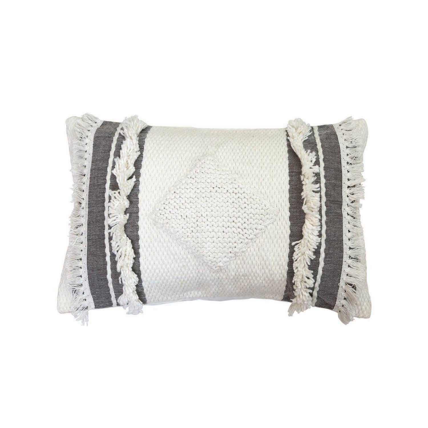 14" x 22" Hand Woven Milo Pillow