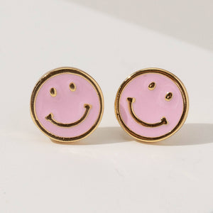 Smile Stud Earrings