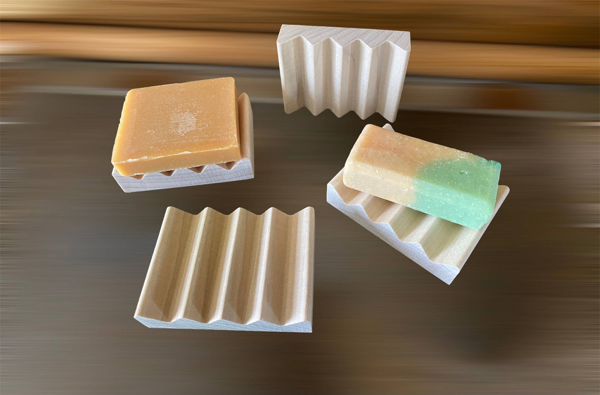 2" mini soap dishes for use with travel