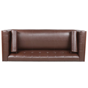 78.74\\\" Wooden Decorated Arm 3 Seater Sofa