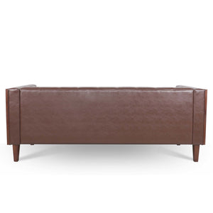 78.74\\\" Wooden Decorated Arm 3 Seater Sofa