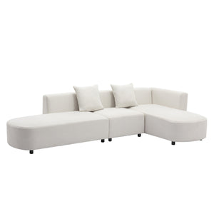 Luxury Modern Style Living Room Upholstered Sofa