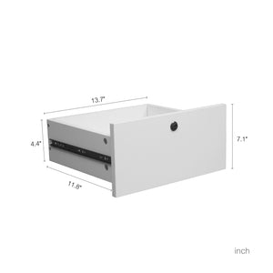 Nightstand with Lock and Charging station, storage cabinets with open dividers